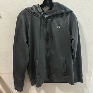 Under armor female zip up sweater (used)